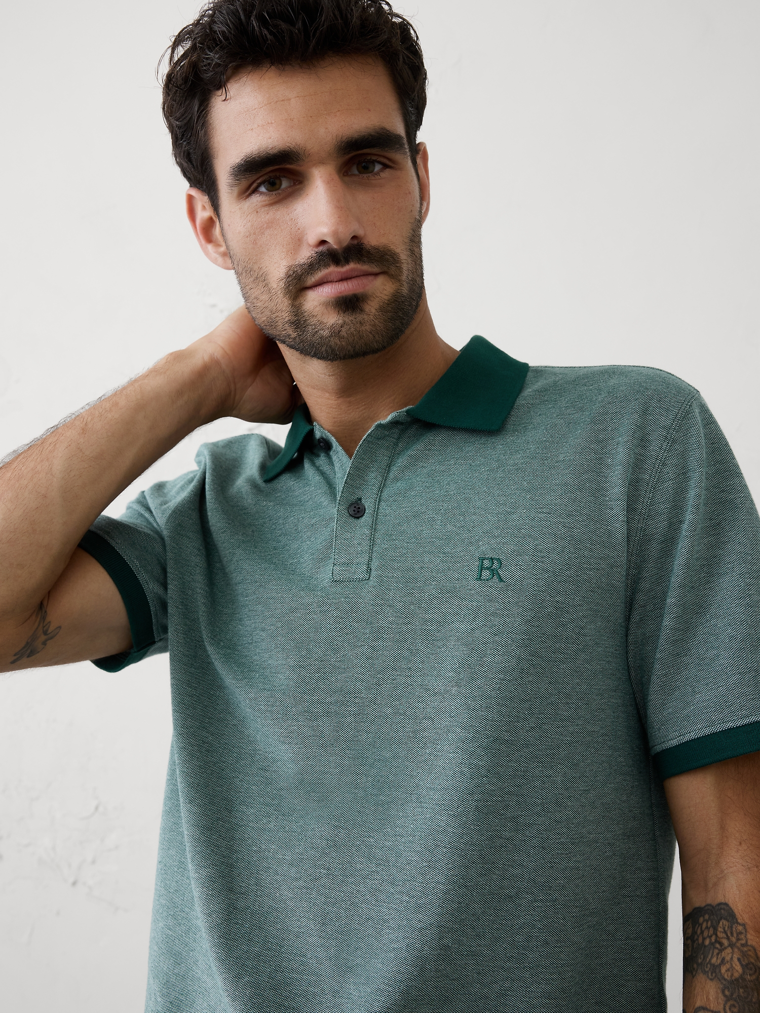 Image number 5 showing, Standard-Fit Pique Polo