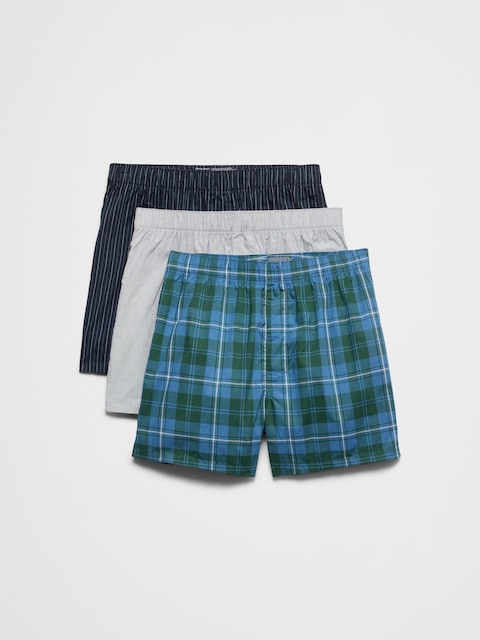 CALEÇON BOXEUR EN COTON (PAQUET DE 3)