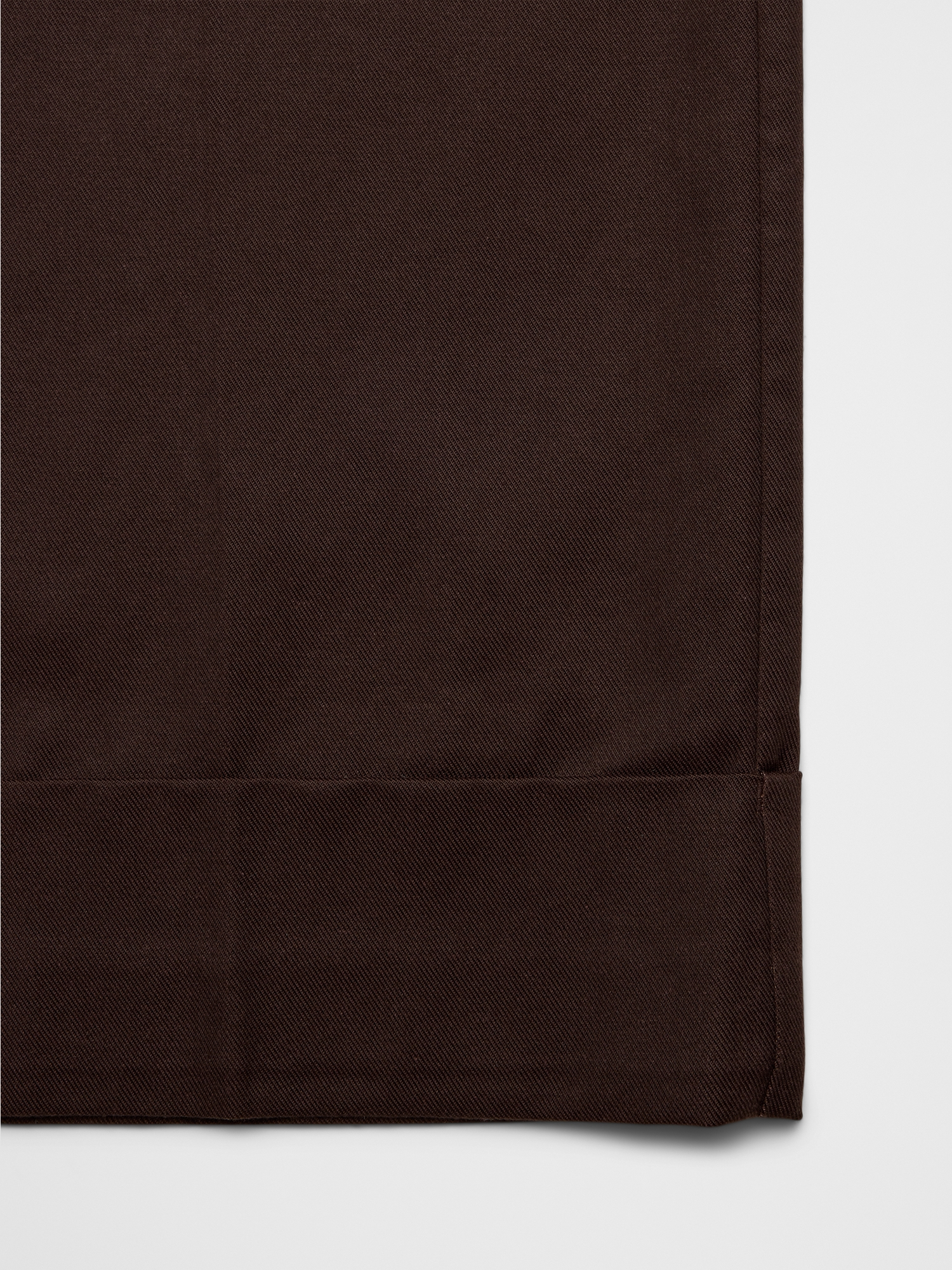 Image number 7 showing, Wide-Leg Mid-Rise Drapey Twill Cuffed Pant