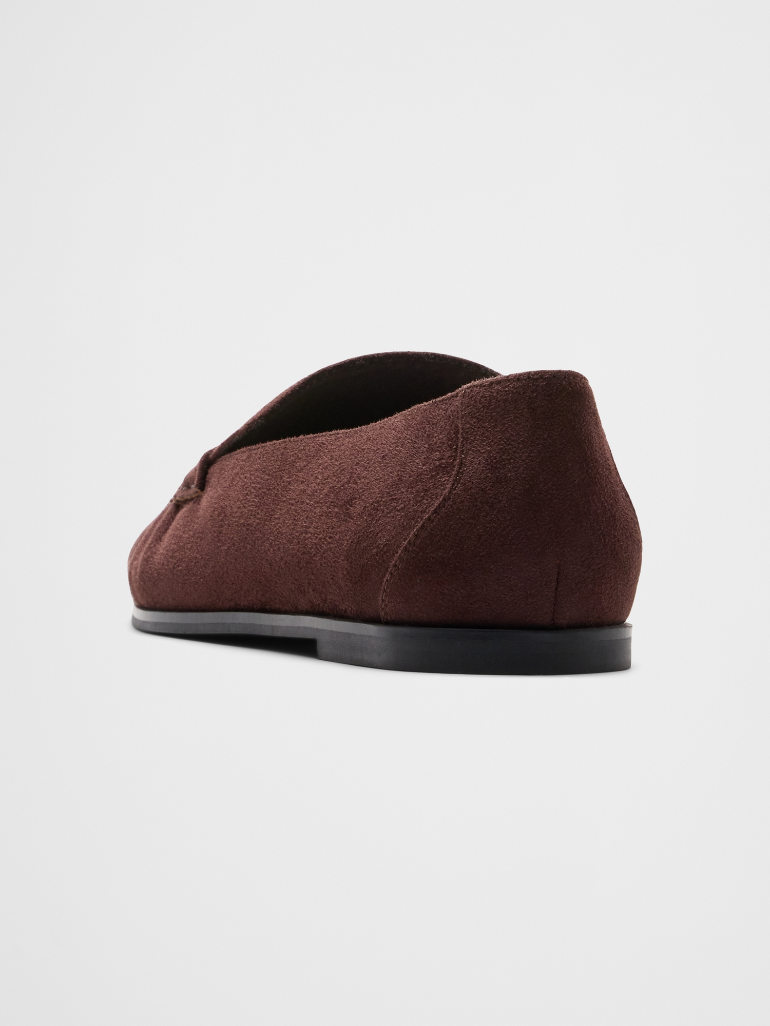 L'image numéro 7 présente Mocassins froncés en cuir végane
