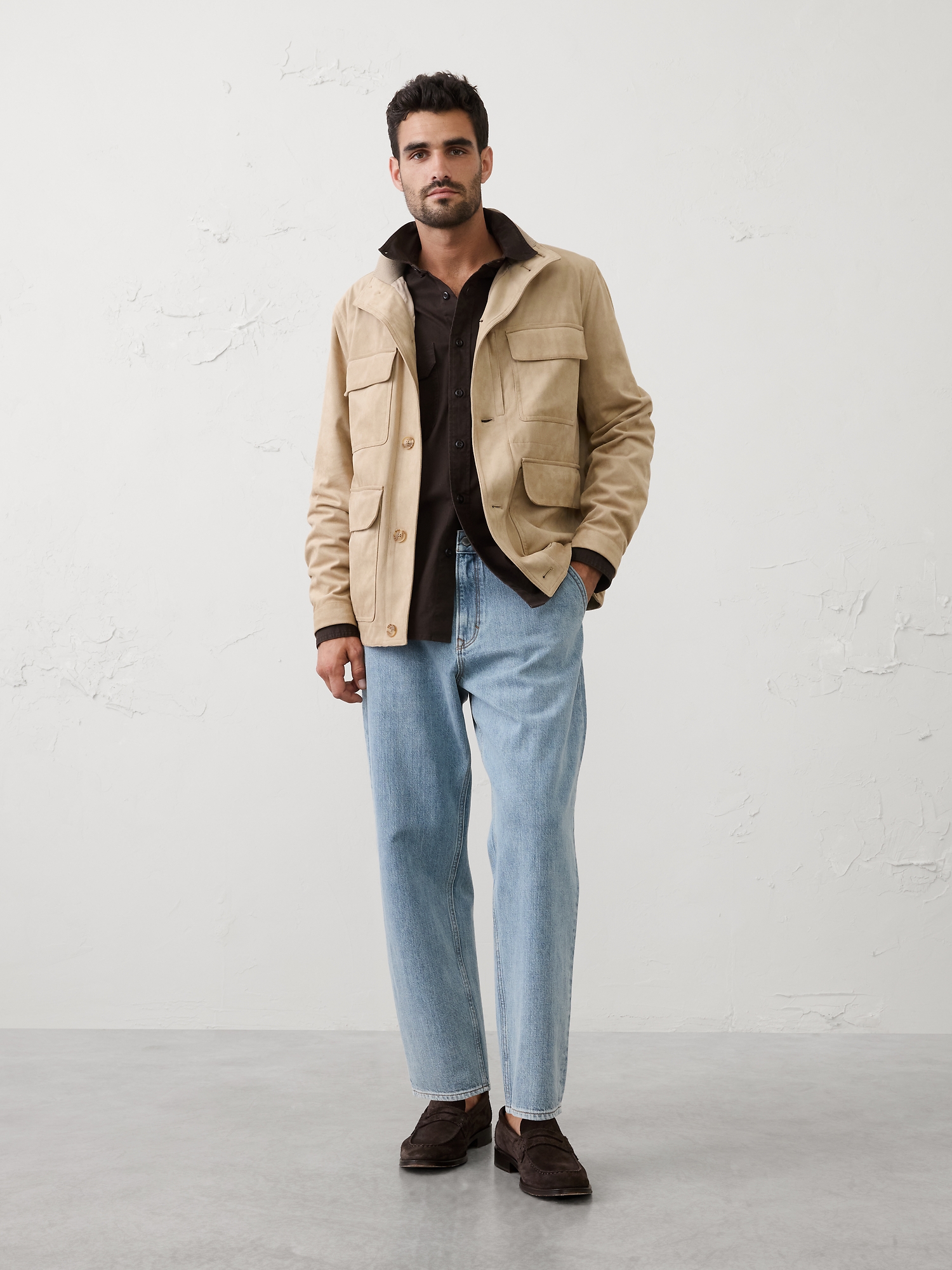 Image number 1 showing, Relaxed-Fit Denim Jean