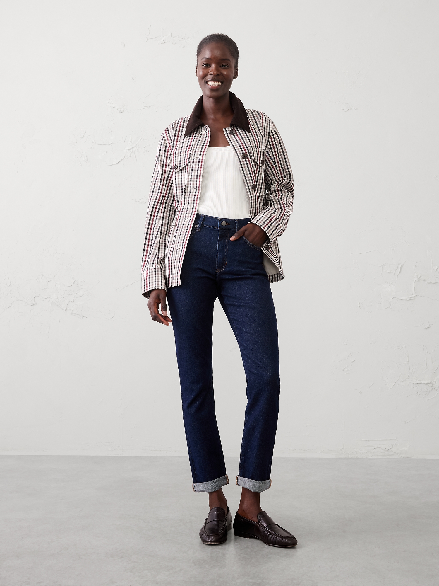 Image number 1 showing, Girlfriend Mid-Rise Jean