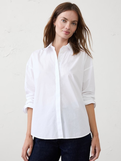 Contrast Twill Shirt