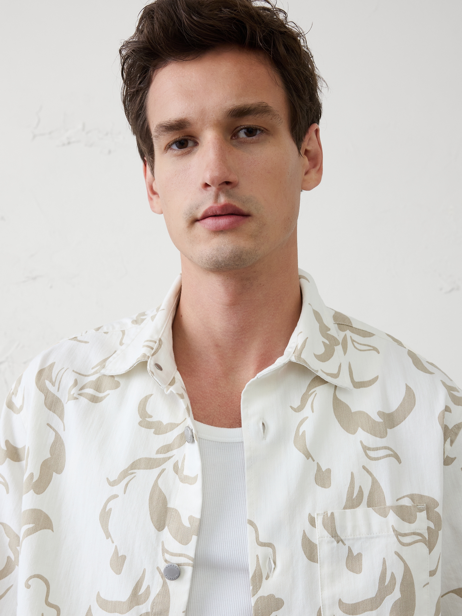 Image number 3 showing, Relaxed-Fit Denim Shirt