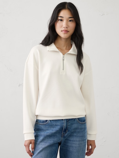 Soft Touch Quarter-Zip Sweatshirt