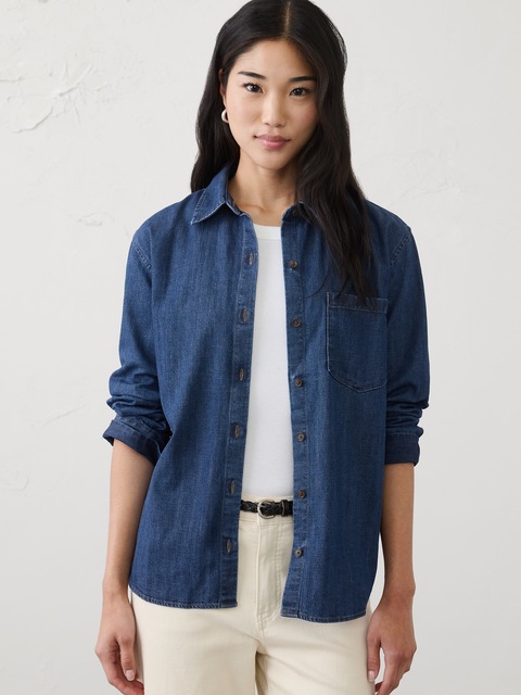 The Perfect Denim Shirt