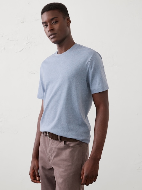 Luxe Touch Crew-Neck T-Shirt