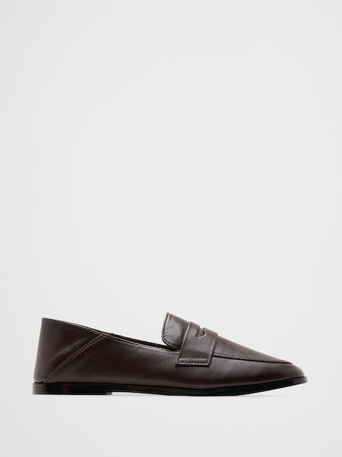 FLÂNEURS CLASSIQUES EN CUIR VÉGANE