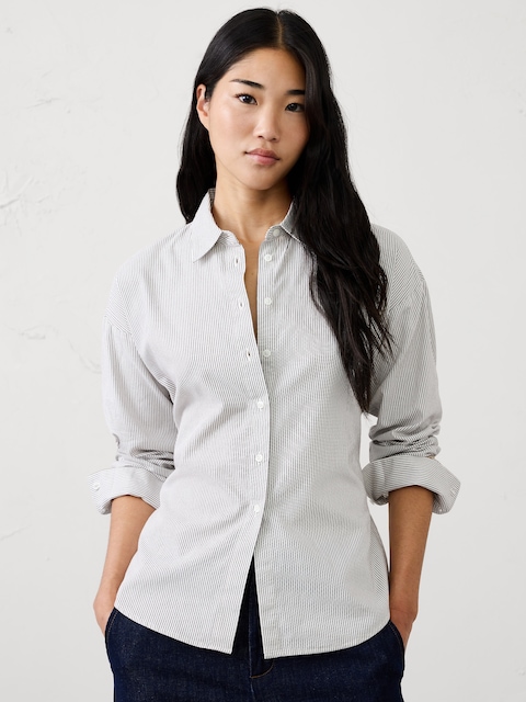 Oxford Tie-Back Shirt
