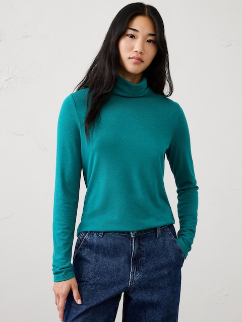 Soft Luxe Turtleneck Top