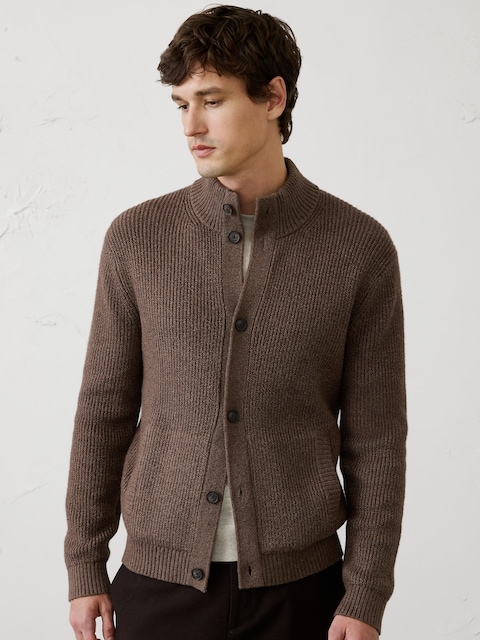 CARDIGAN TEXTURÉ