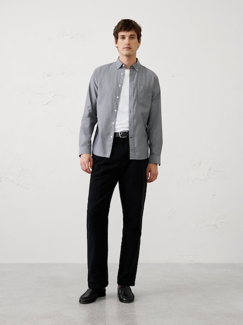 Slim-Fit Oxford Shirt