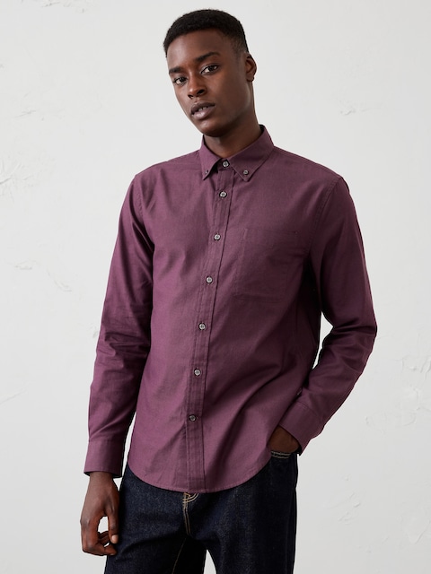 Slim-Fit Oxford Shirt