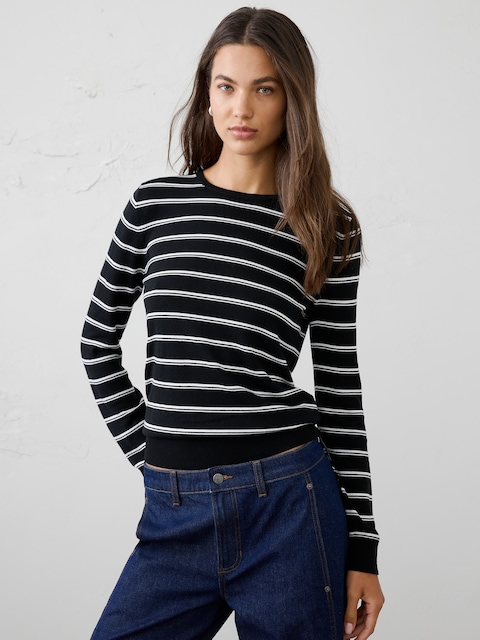 Forever Multi-Stripe Sweater