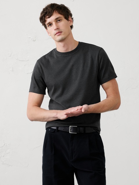Luxe Touch Crew-Neck T-Shirt