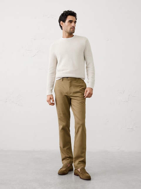 Slim-Fit Soft Brushed Pant